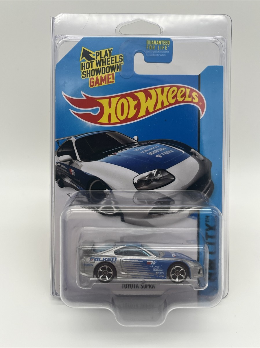 2014 Hot Wheels Toyota Supra FALKEN #22 Silver Metallic K