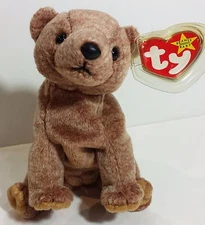 TY Beanie Babies "PECAN" the Bear - MWMTs! RETIRED! A MUST HAVE & GREAT GIFT!