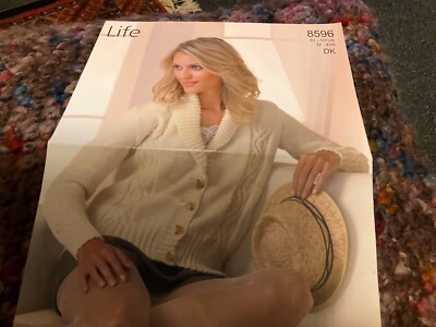 Stylecraft Life Strickmuster 8596 Damen 81-107 cm - 32-42 Zoll