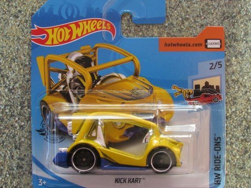 Hot Wheels 2019 #091/250 KICK KART yellow @PQ