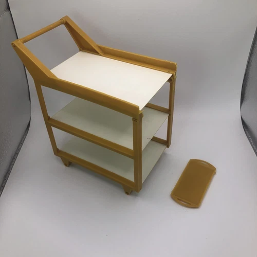 Vintage Barbie Friend Ship Airplane Flight Attendant Beverage Bar 1973 READ!!