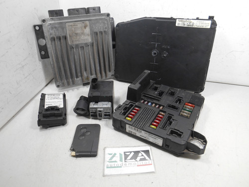 Kit Chiave ECU Renault Megane II 1.5 60kw K9KD7 2004 8200334419 8200374152 - Imagen 1 de 8