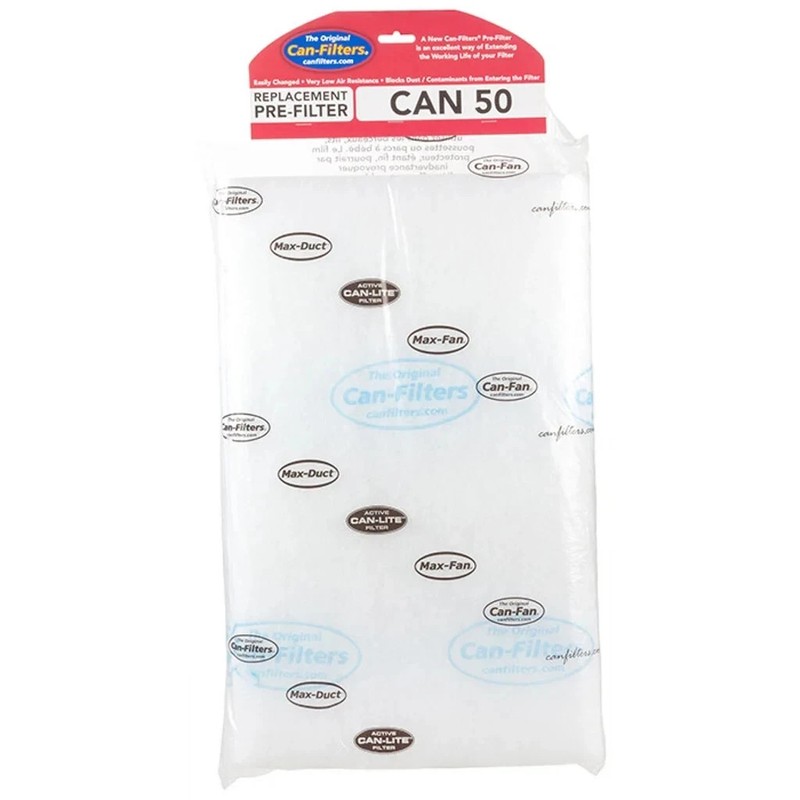 CAN-FILTERS PRE FILTER- x6 Can 66 and x3 Can 50