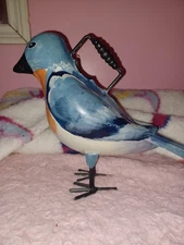 Bluebird-shaped Watering Can. Vintage.