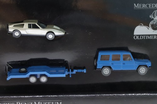 H0 Wiking 1:87 Set Mercedes Benz Museum Oldtimer Service PKW OVP/N45 - Picture 2 of 2
