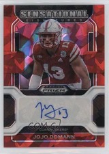 2023 Panini Chronicles Draft Picks Red Ice Prizm JoJo Domann #SS-JOB Auto 11pm