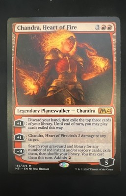 Chandra, Heart of Fire Core Set 2021 Regular
