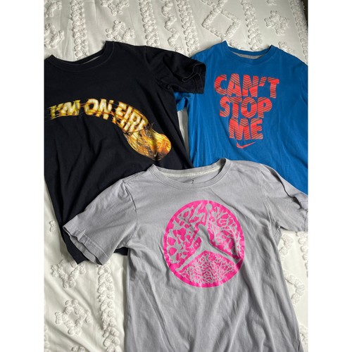 Nike Bundle Basketball T Shirts Youth Medium