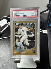 2013 Topps - Checklist Alex Rodriguez #303 Gold /2013 Psa 10
