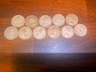Canada Silver Quarters Lot of(11)...80% Silver