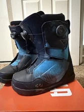 ThirtyTwo Men Lashed Double BOA Snowboard Boots Men's Size 11.5 Tie Dye