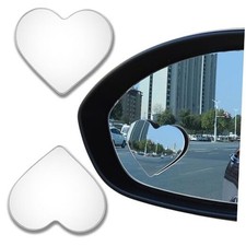 Blind Spot Mirror Upgrade HD Heart Car Accessories Wide Angle Heart Shaped