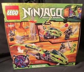 NISB! LEGO 9447 Ninjago Lasha's Bite Cycle Masters of Spinjitzu Retired 2012 