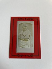 2016 Topps Gypsy Queen Baseball Carson Smith Yellow Printing Plate 1/1 #289