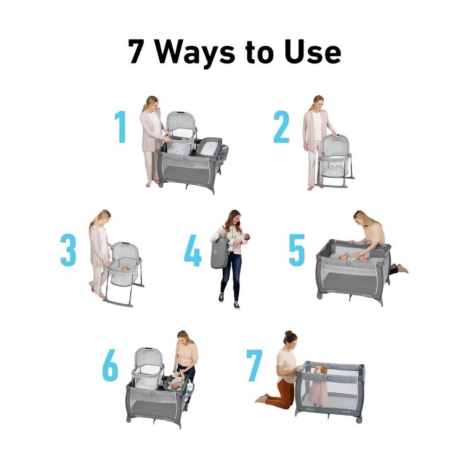 Graco Graco Pack 'n Play Day2Dream Travel Bassinet Playard |290 - Image 2 of 4