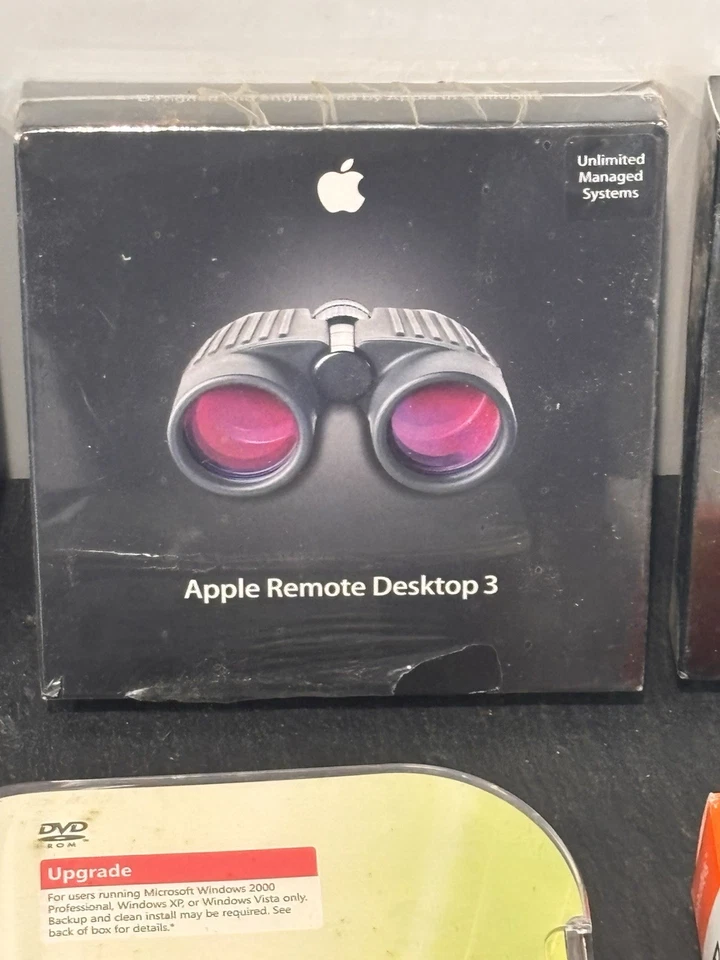 Sealed Apple Mac OS X Server 10.5.4 Retail + Remote Desktop 3, Vista Lot - Image 3 of 4