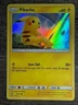 POKEMON HOLO PIKACHU 28/73 LP ,SHINING LEGENDS 2017  IN NEW ARCEUS SLEEVE