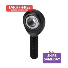 Allstar ALL58058, One Black Chromoly Pro Rod End Rh 1/2 Male Moly Performance Pa