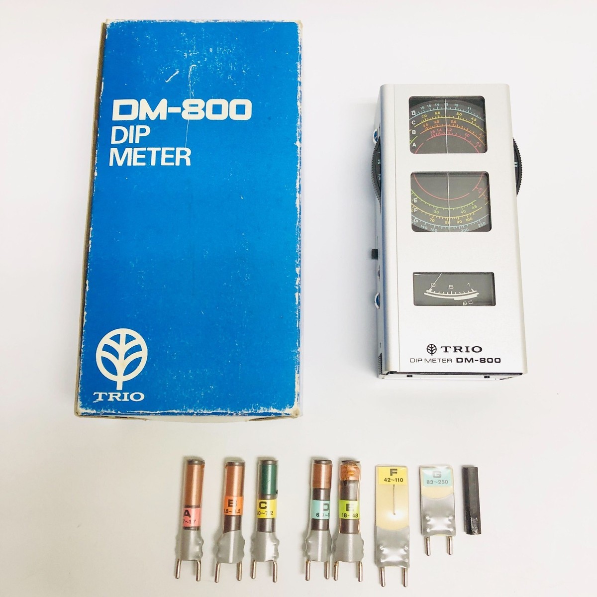トランシーバー TRIO DM-801 DIP METER Untested - TRIO DM-801 DIP METER 700KHz~250MHz 7Band | eBay