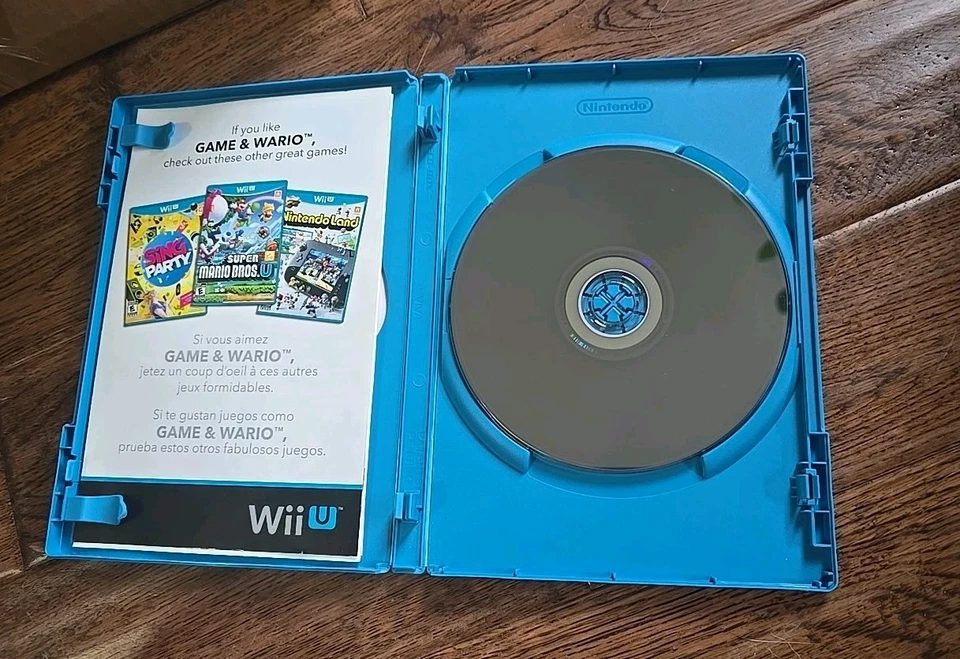 Game & Wario - Nintendo Wii U - CIB - RARE - OOP - HTF - Image 4 of 4