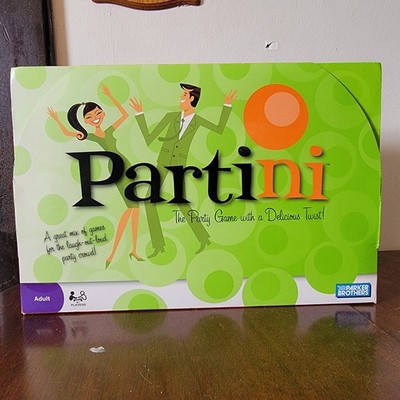 NEW Partini The Party Game With A Delicious Twist Parker Brothers Sealed In Box