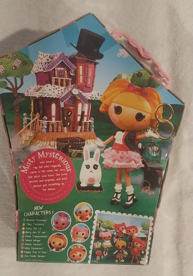 Lalaloopsy Sew Magical Sew Cute Misty Mysterious 12" Doll Pet & Poster OPEN BOX - Image 2 of 4