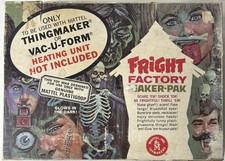 Mattel Fright Factory Maker-Pak Molds Only 1960s Vintage Thingmaker 7 Molds