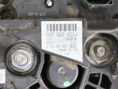 alternador Audi A4 Avant B7 2.0 103 kW 140 HP diesel 89103 - Picture 4 of 4
