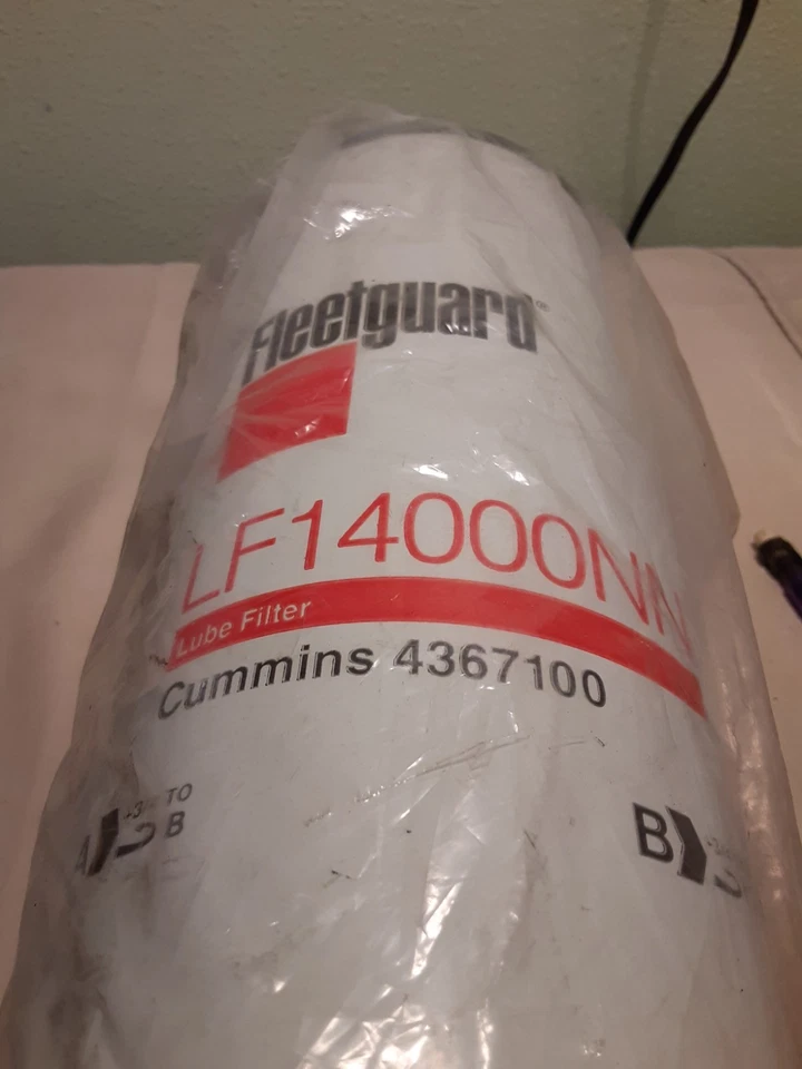 Filtro de aceite Fleetguard - NO. lf14000NN-Cummins NO. 4367100-Reparación de camiones Foto 2 de 3
