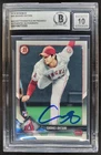 2018 Bowman Shohei Ohtani #49 RC BGS Auth IP Auto Los Angeles Angels DZ