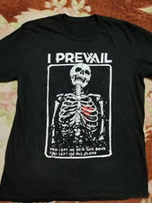 I PREVAIL BAND You Left Me Skin And Bone Adult Unisex T-Shirt Full Size S-5XL AR
