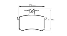 Pagid Racing Brake Pads - 3242