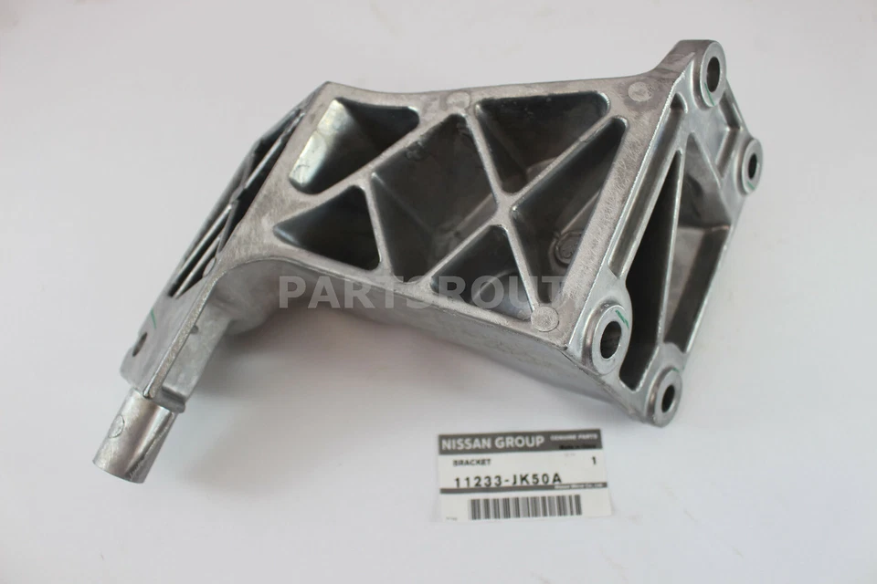 Soporte de montaje del motor izquierdo izquierdo genuino Nissan Infiniti G35 FX35 OEM 11233-JK50A Foto 3 de 4