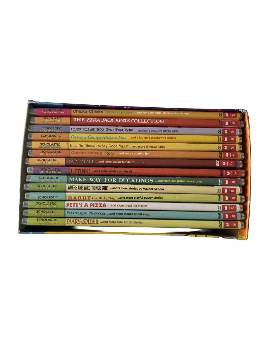 14 DVD Scholastic Storybook Treasures Treasury of 100 Classics