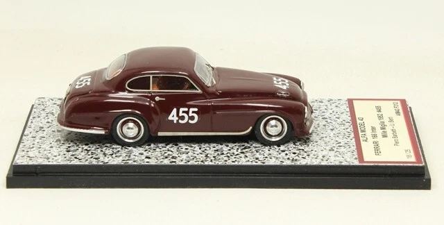 FERRARI 166 Inter Berlinetta Touring   #007S    Mille Miglia 1952 n. 455 - Immagine 4 di 4