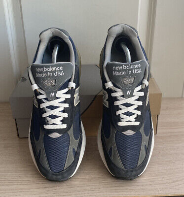 RARE 🔥New Balance 993 Navy Blue White Made in USA (MR993NV RARE 🔥New Balance 993 Navy Blue White Made in USA (MR993NV