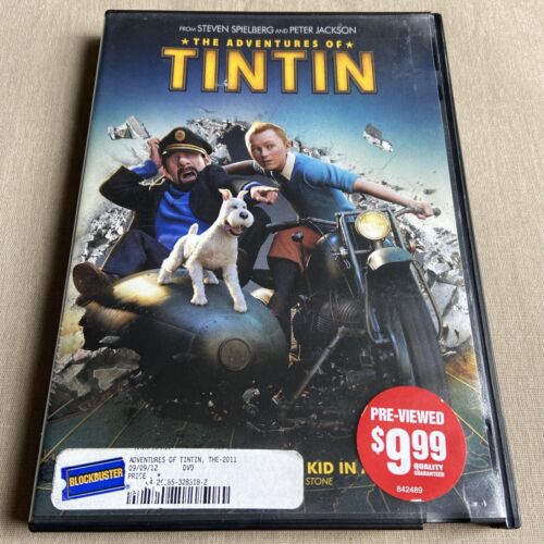 The Adventures of Tintin (DVD 2011) Steven Spielberg Peter Jackson Daniel Craig - Afbeelding 1 van 6