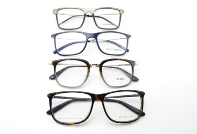 Brillen 4 Stück Konvolut Lot Karree Optik Armani Marc Jacobs Prada Doce & Gabana