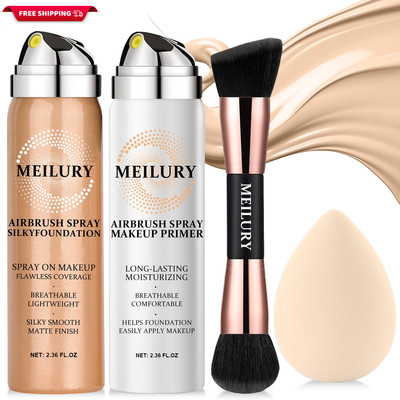 Airbrush Foundation Spray Set, Spray Foundation Makeup and Hydrating Face Air Pr