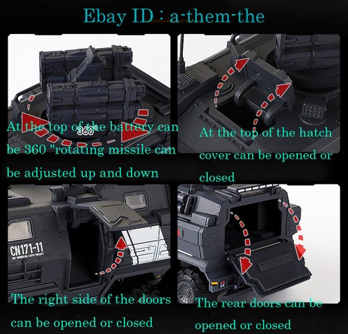New Cadeve 1:50 Wandering Earth Carrier Vehicle Box Carrier 1:144 Toy Gift Model - Picture 3 of 11