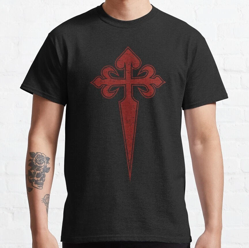 Rare Best Selling Cross of Saint James Trendy Gift T-shirt USA size S-4XL