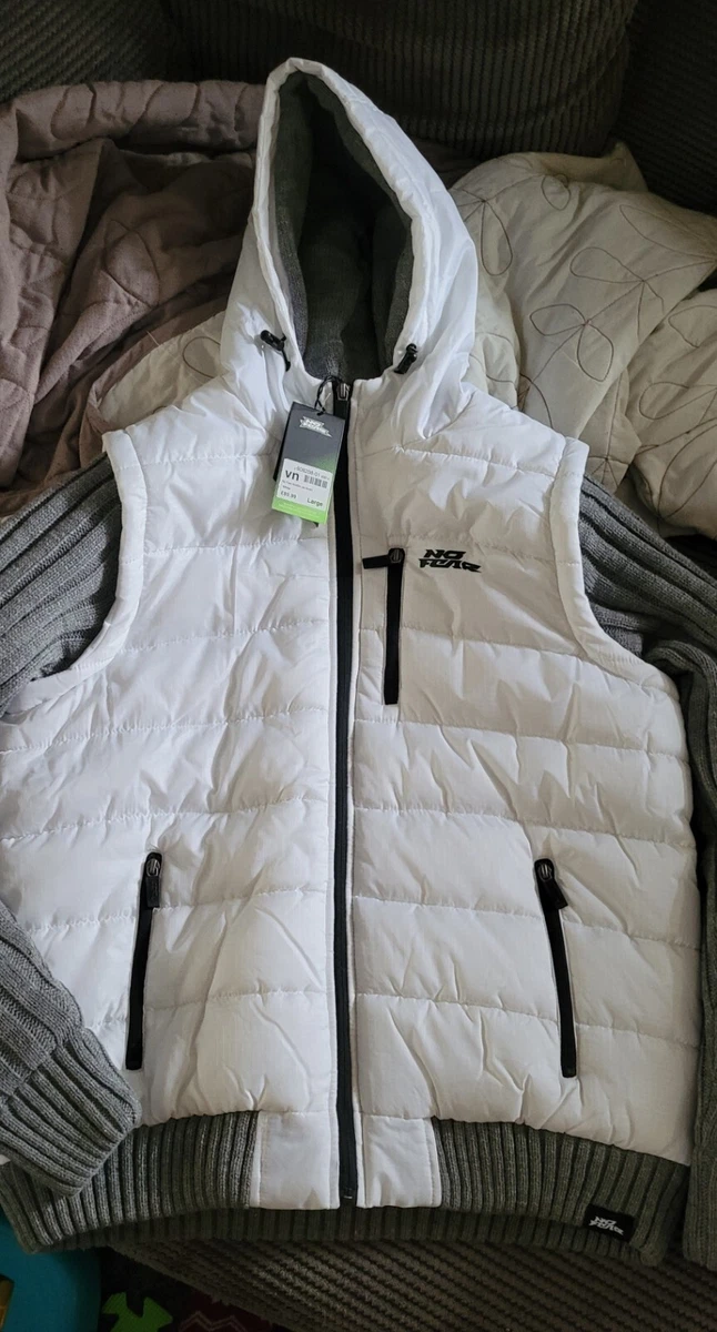 No fear lined store zip jacket mens