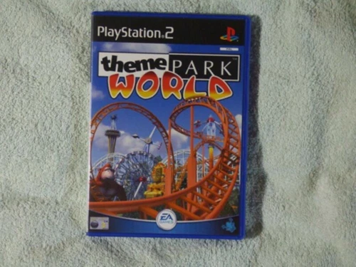 Theme Park World (Sony PlayStation 2 2000) Video Game Reuse Reduce Recycle