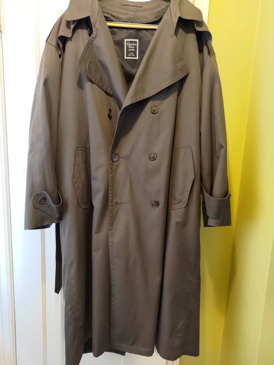 Dior, Jackets & Coats, Vintage Christian Dior Trench Coat From Christian  Diors Monsieur Line