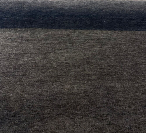 Tissu rembourrage noir velours Sunbrella Outdoor Chenille Bliss dans la cour - Photo 1 sur 4