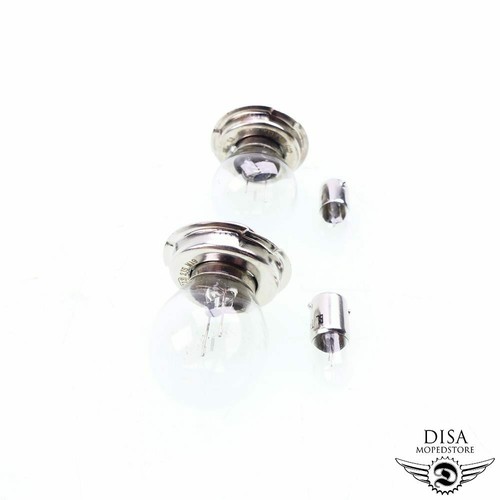 2x Scheinwerfer 6V 15W 2x Rücklicht Birne 6V 4W für Mofa Moped - Bild 2 von 3