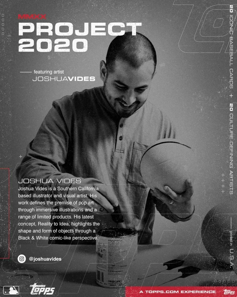 Topps PROJECT 2020 Card 232 - 1975 George Brett by Joshua Vides - Image 3 of 3