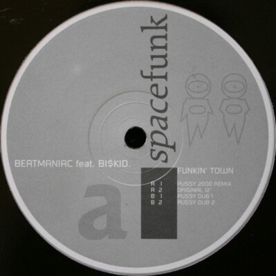 The Beatmaniac - Funkin' Town (12'', Promo)