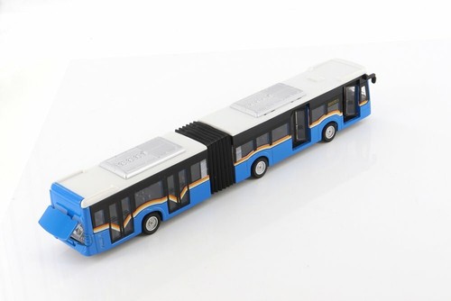 SONIC ARTICULATED BUS WITH SOUNDS AND LIGHTS DIECAST BUS SHOWCASTS 1100 - 第 3/6 張圖片