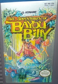 The Adventures of Bayou Billy Nintendo Entertainment System 1989 NES Working CIB